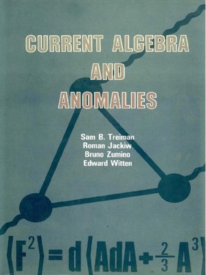 cover image of Current Algebra and Anomalies